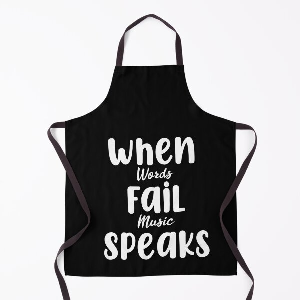 Item preview, When Words Fail Music Speaks designed and sold by YAITPSTORE.