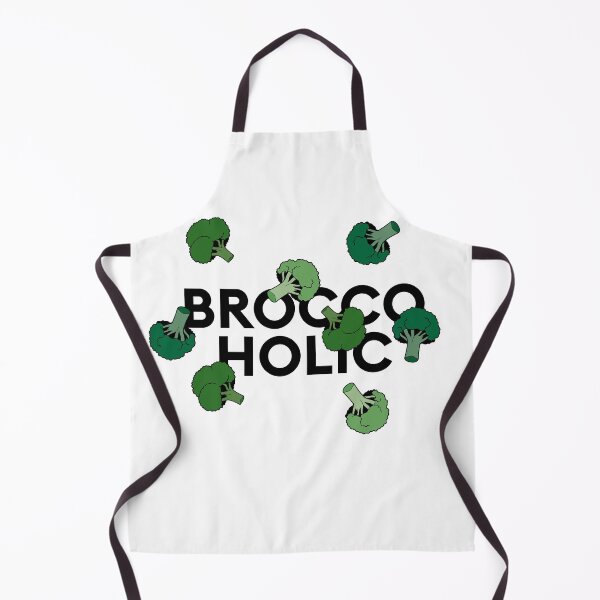 Item preview, "Broccoholic" collage statement with broccoli designed and sold by TrueType.