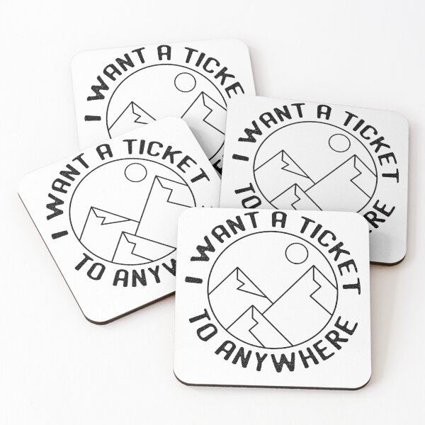 Item preview, I want adventure in the great wide somewhere - gift for travel lovers designed and sold by hyggekrog.