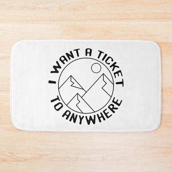 Item preview, I want adventure in the great wide somewhere - gift for travel lovers designed and sold by hyggekrog.