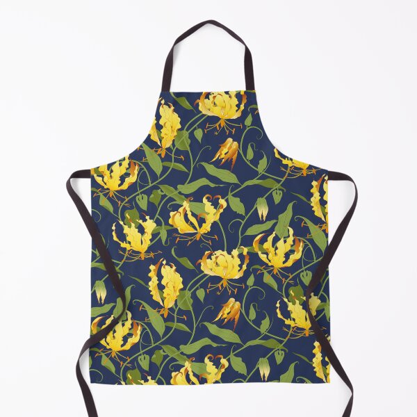Item preview, Gloriosa - yellow on navy designed and sold by kobyakov.