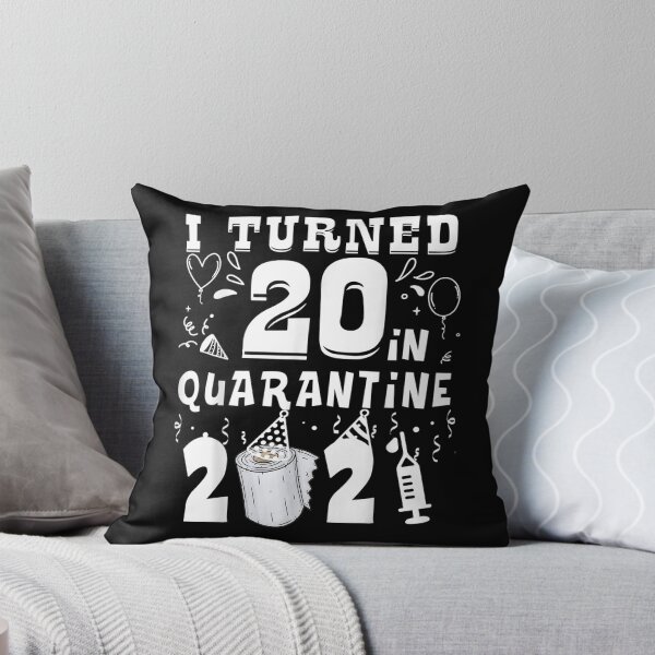 Item preview, I Turned 20 In Quarantine 2021 Funny 20th Birthday Gift designed and sold by ninapfvu.