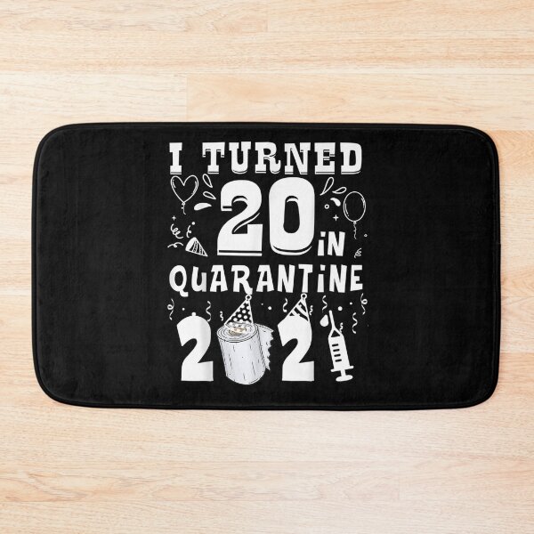 Item preview, I Turned 20 In Quarantine 2021 Funny 20th Birthday Gift designed and sold by ninapfvu.