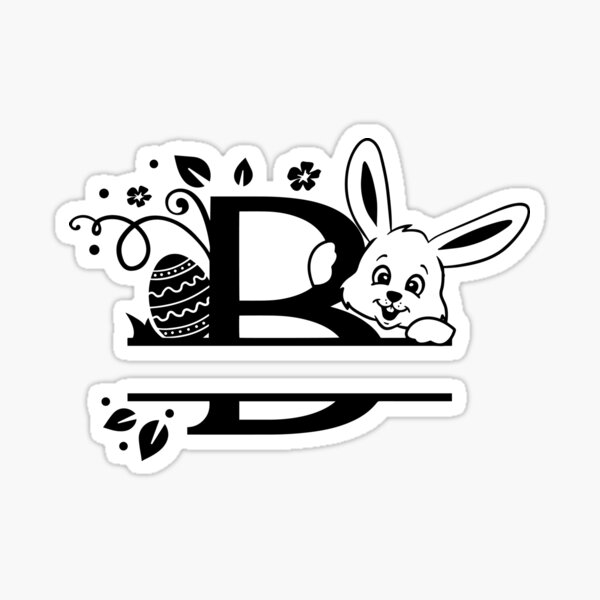 Item preview, easter abc sticker designed and sold by selfesteeem.