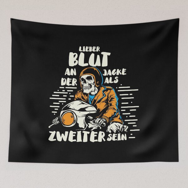 Item preview, Lieber Blut an der Jacke als Zweiter sein designed and sold by FashionFuture.