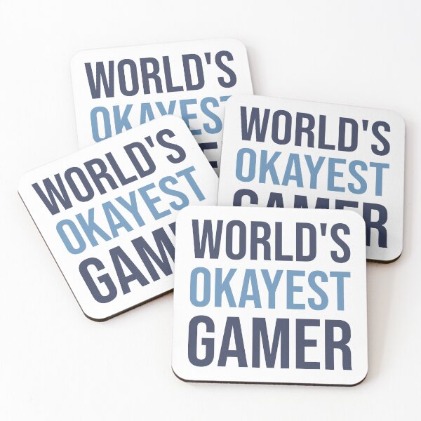 Item preview, World's Okayest Gamer designed and sold by Bojkiw.