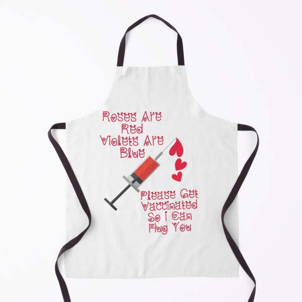 Item preview, Valentines Funny Roses Are Red Violets Are Blue Vaccinated T-Shirt designed and sold by Mo-Am.