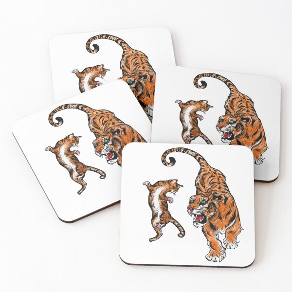 Item preview, Cat vs. Tiger designed and sold by Nico Del G.