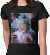 a cutie Women's Fitted T-Shirt