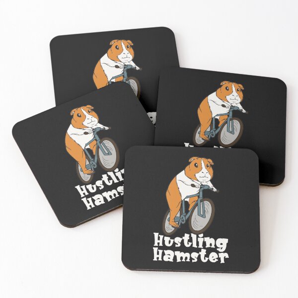 Item preview, Hamster Wheel Hustling Hamster designed and sold by FalkDania.