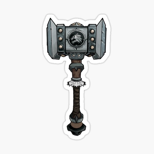 Doomhammer Sticker