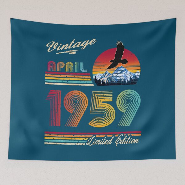 Item preview, Vintage April 1959 Birthday designed and sold by GreenSplash.