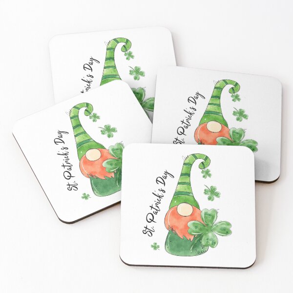 Item preview, St. Patrick's Day.watercolor print designed and sold by hjstudioo.