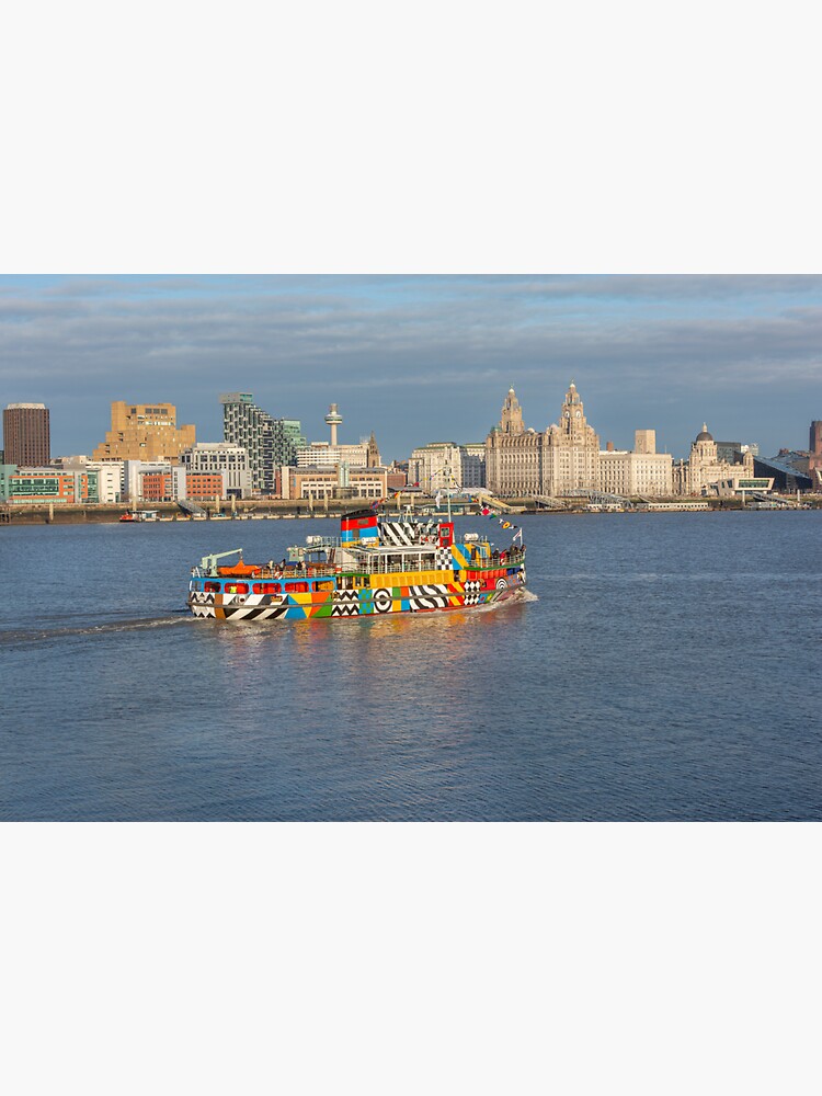 "Mersey Ferry" Sticker for Sale by Femaleform Redbubble