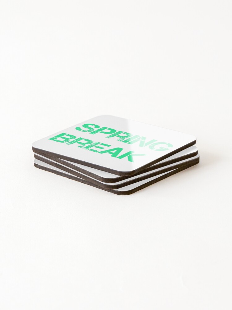 Thumbnail 4 of 5, Coasters (Set of 4), Spring break design designed and sold by Stylehigh.