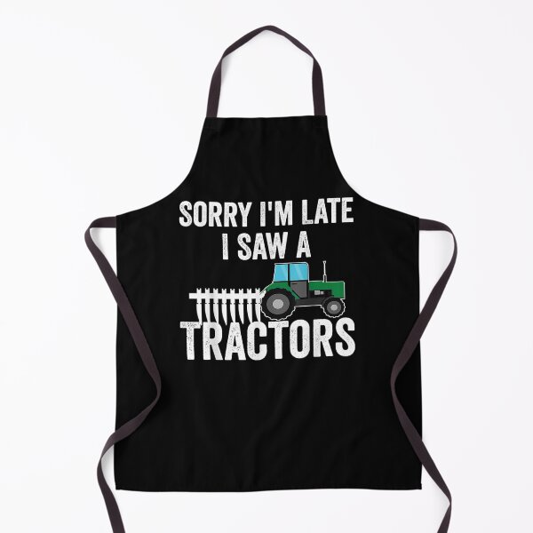 Item preview, Funny Sorry I'm Late I Saw A Tractor Vintage Tractor Lovers designed and sold by ninapfvu.