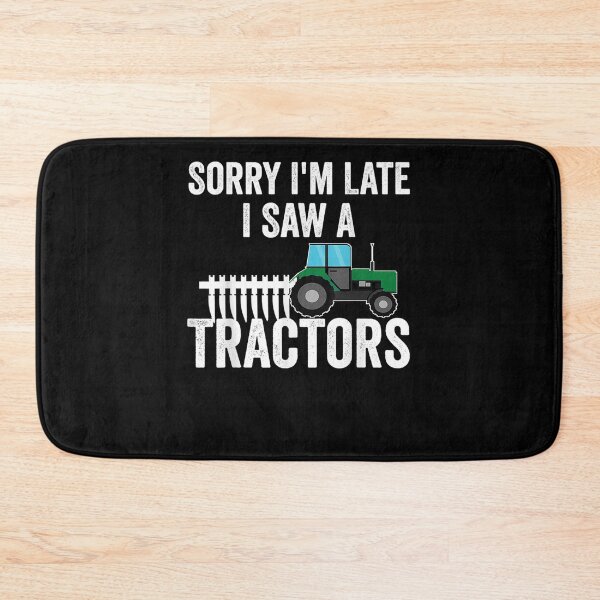 Item preview, Funny Sorry I'm Late I Saw A Tractor Vintage Tractor Lovers designed and sold by ninapfvu.