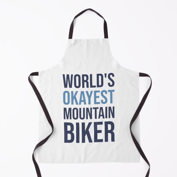 Item preview, World's Okayest Mountain Biker designed and sold by Bojkiw.