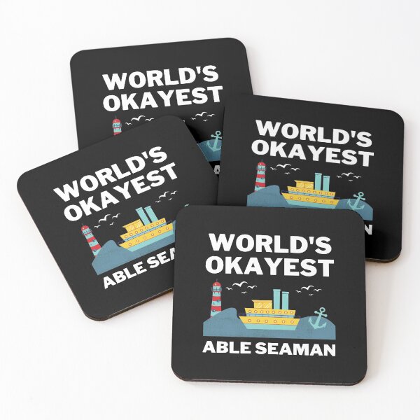 Item preview, World's Okayest And Best Able Seaman designed and sold by livegood.