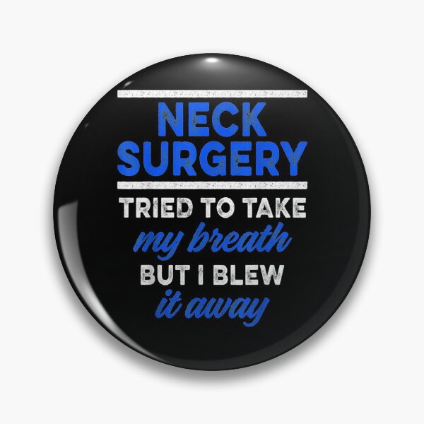 Item preview, Neck Surgery Breath Implant Survivor Recovery Gifts designed and sold by ninapfvu.