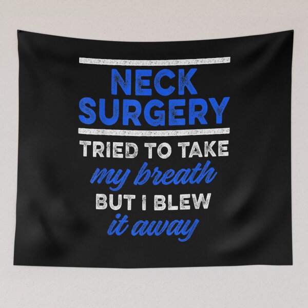Item preview, Neck Surgery Breath Implant Survivor Recovery Gifts designed and sold by ninapfvu.