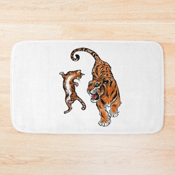 Item preview, Cat vs. Tiger designed and sold by Nico Del G.