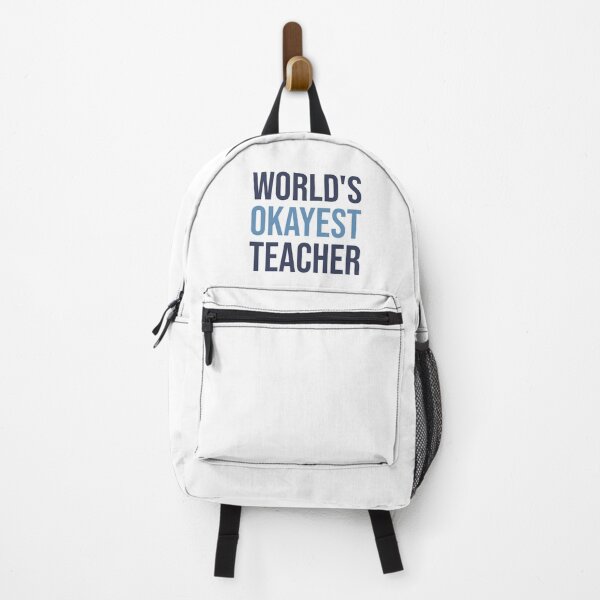 Item preview, World's Okayest Teacher designed and sold by Bojkiw.