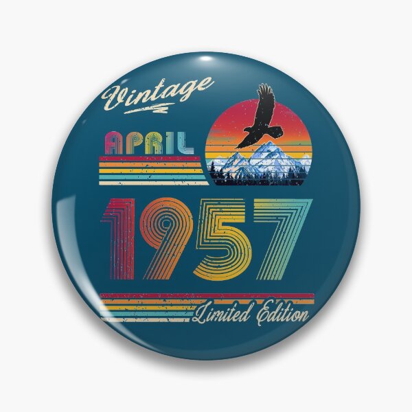Item preview, Vintage April 1957 Birthday designed and sold by GreenSplash.