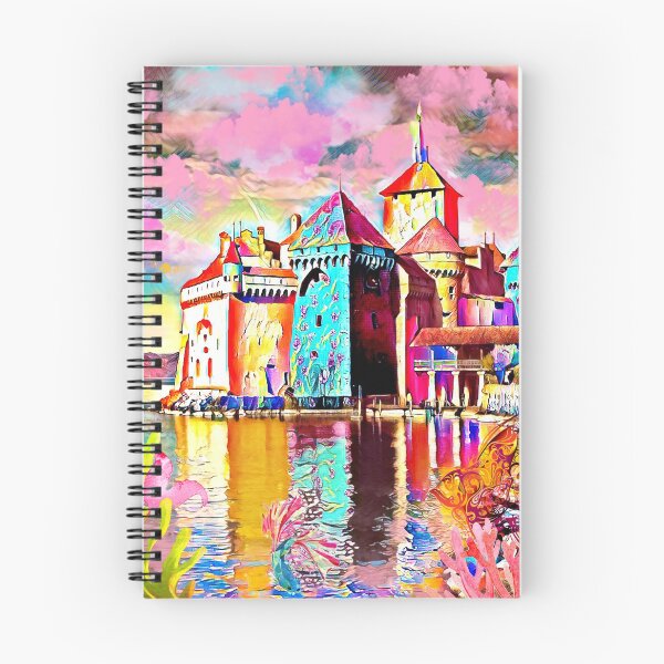 Item preview, Chateau De Chillon, inspiración para La Sirenita designed and sold by EkaArtShop.