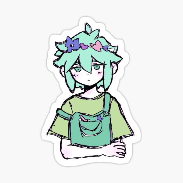 OMORI TBH Basil Headspace | Sticker