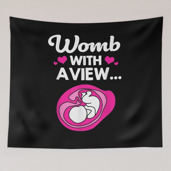 Item preview, Team Girl Gender Reveal Womb With A View designed and sold by ninapfvu.