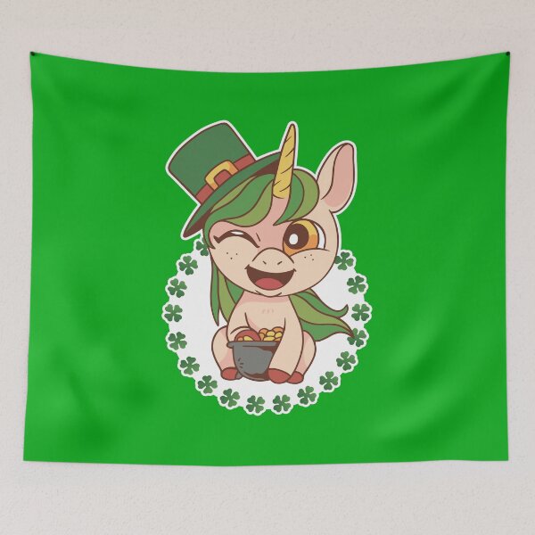 Item preview, Saint Patricks Leprechaun Unicorn, Irish Themed Party Gifts  designed and sold by . JustBeUnique ..