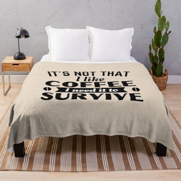 Item preview, Coffee, I need it to survive designed and sold by Unchainthebeast.