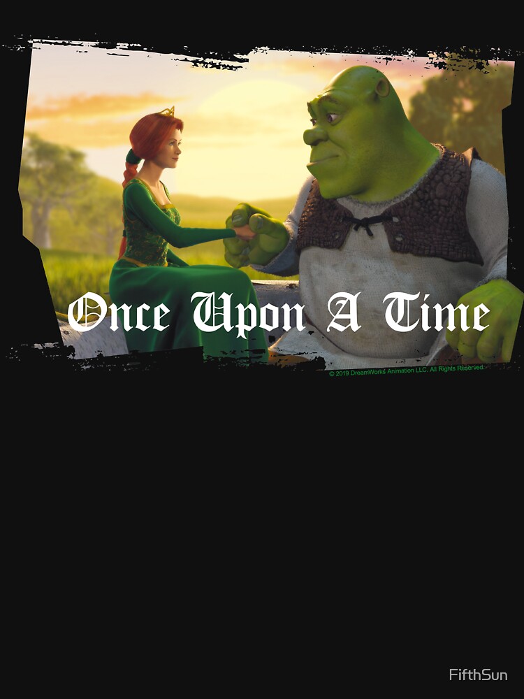Discover Shrek And Princess Fiona Once Upon A Time Portrait | Essential T-Shirt 