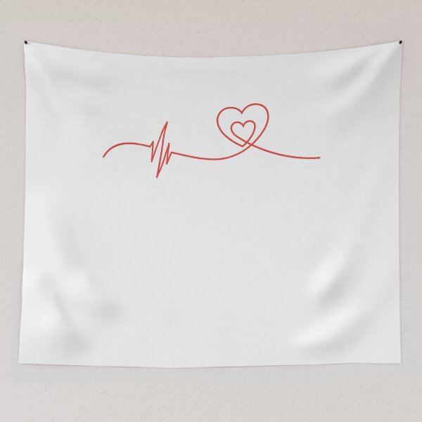Item preview, Heartbeat Valentines Day Cute Funny pajama gift T-Shirt designed and sold by Mo-Am.