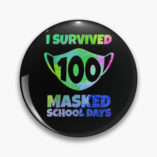 Item preview, I Survived 100 Masked School Days Student Teacher designed and sold by ninapfvu.