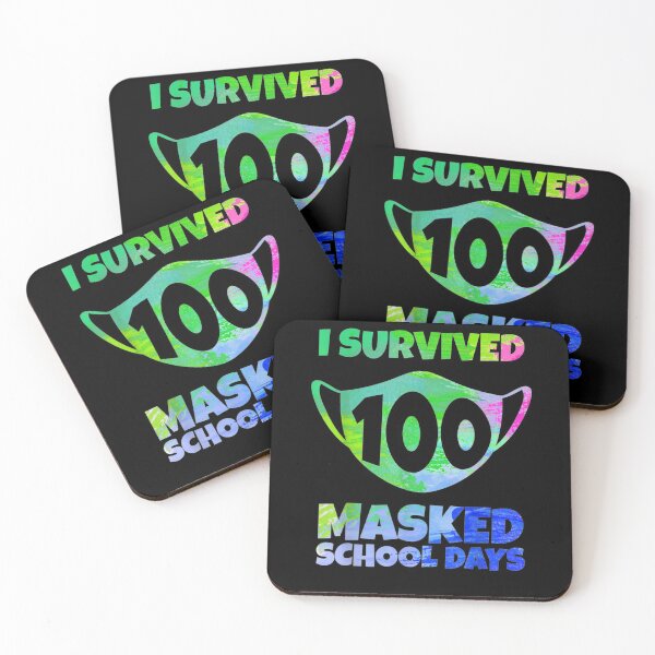 Item preview, I Survived 100 Masked School Days Student Teacher designed and sold by ninapfvu.