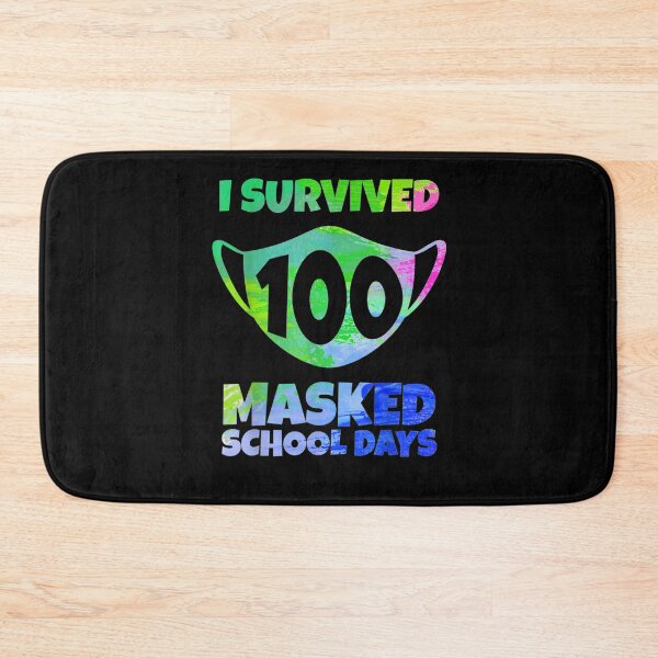 Item preview, I Survived 100 Masked School Days Student Teacher designed and sold by ninapfvu.