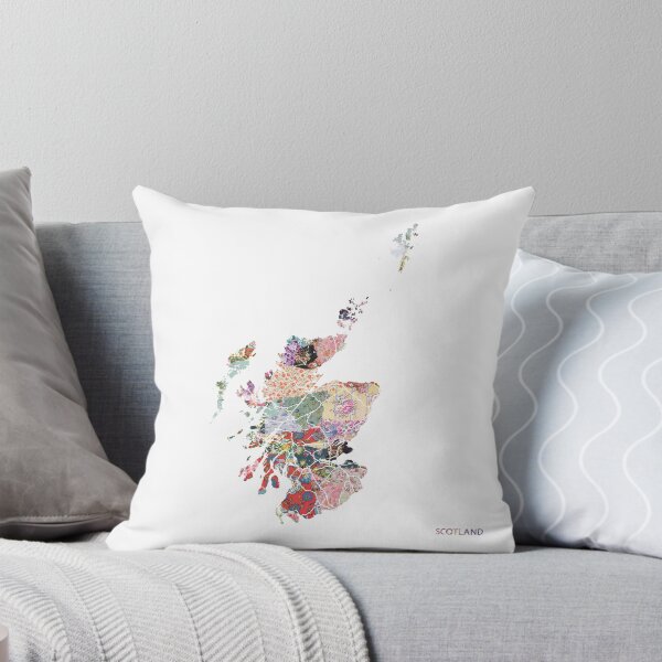 Item preview, Scotland map designed and sold by FlowersMaps.