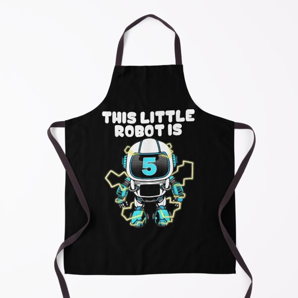 Item preview, Funny 5th Birthday Gift Cute 5 Years Old Robot Lovers Boys designed and sold by ninapfvu.