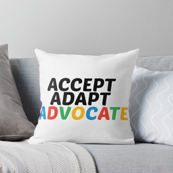 Item preview, Accept Adapt Advocate designed and sold by UrahGo.