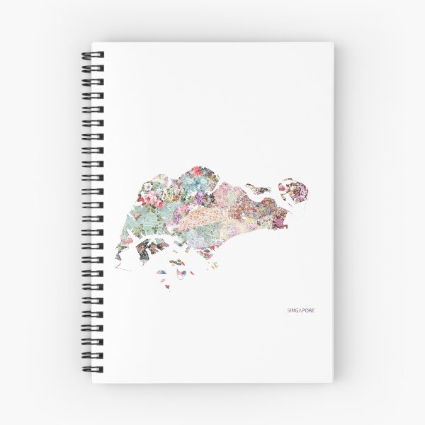 Item preview, Singapore map designed and sold by FlowersMaps.