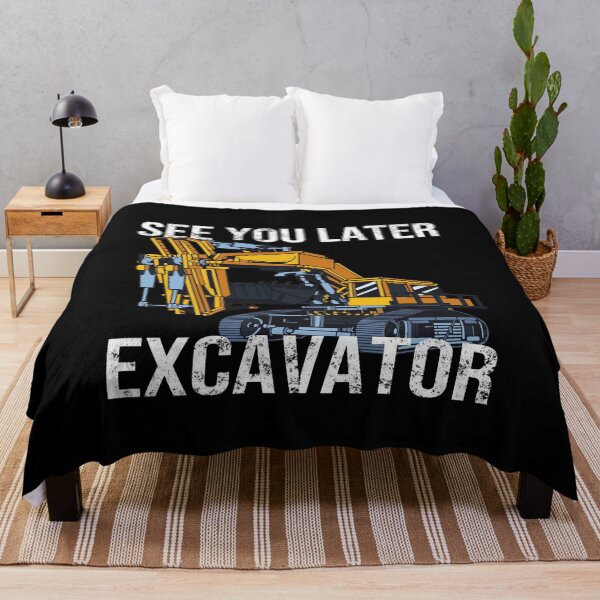 Item preview, See You Later Excavator Men Boy Kids Toddler Gift designed and sold by leofel.