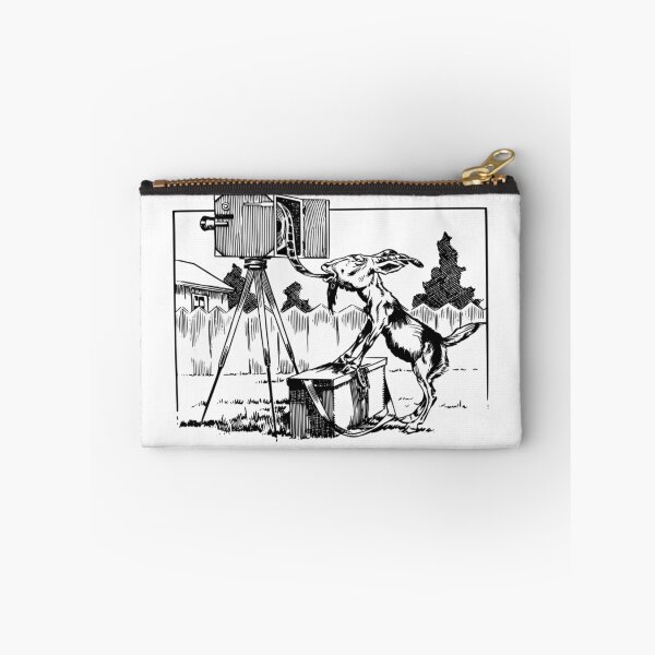 Item preview, Goat Eats Film From Om Camera - Funny designed and sold by mewsis.