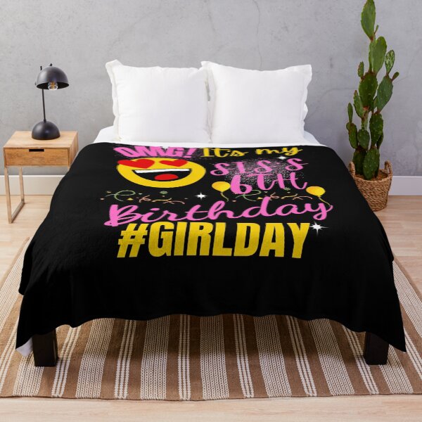Item preview, OMG It's My Sister's 6TH Birthday Girl  designed and sold by arteesy.