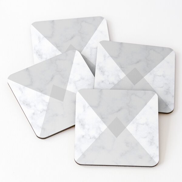 Item preview, Grey Marble Triangles designed and sold by MyasMakings.