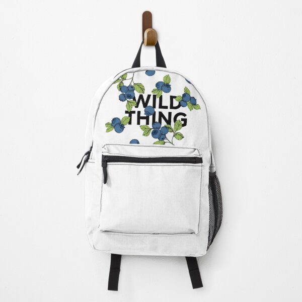 Item preview, "Wild thing" statement collage with blueberries, bilberries designed and sold by TrueType.
