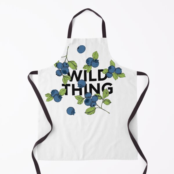 Item preview, "Wild thing" statement collage with blueberries, bilberries designed and sold by TrueType.