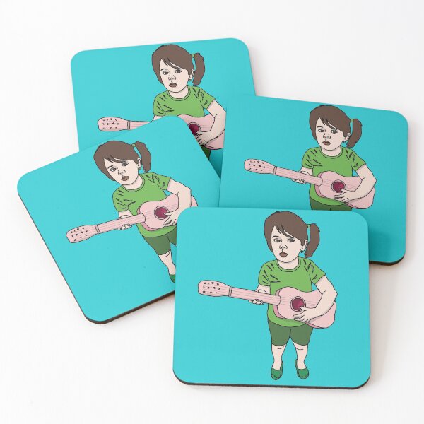 Item preview, Young girl playing guitar designed and sold by iTrending.