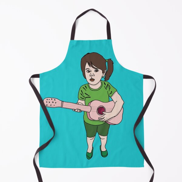 Item preview, Young girl playing guitar designed and sold by iTrending.
